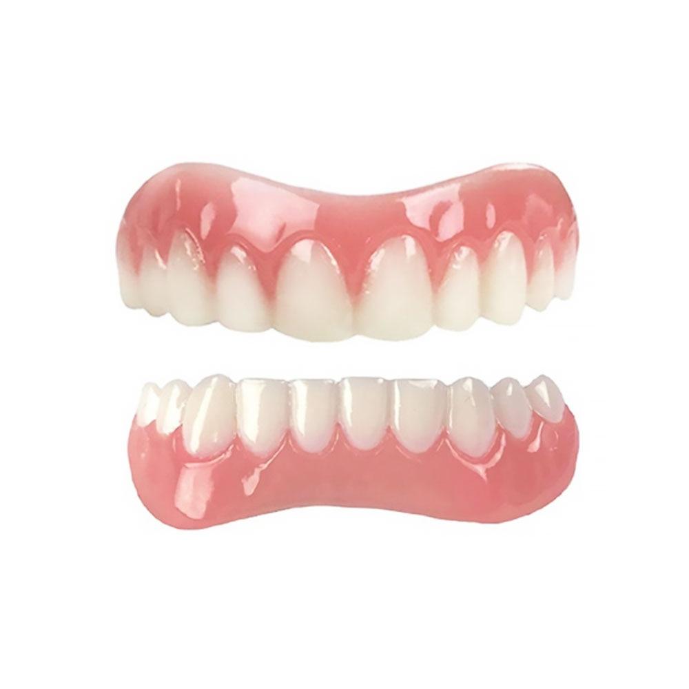 Dentadura Universal NewSmile Ajustável, Discreta e Confortável - Kit P