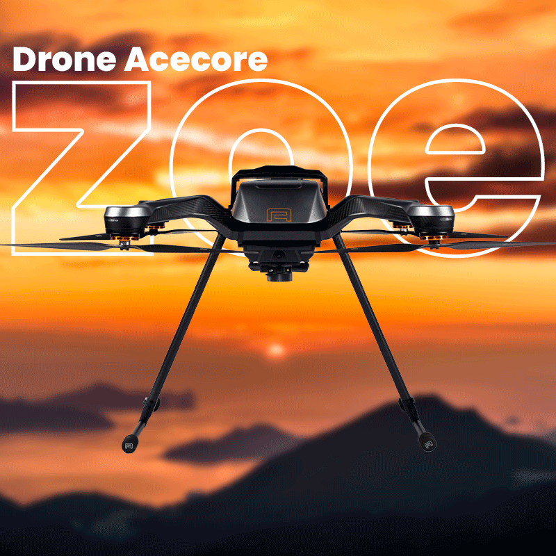 Drone Acecore Câmera 4K Câmera HD, 5G, WiF, 16000M, GPS