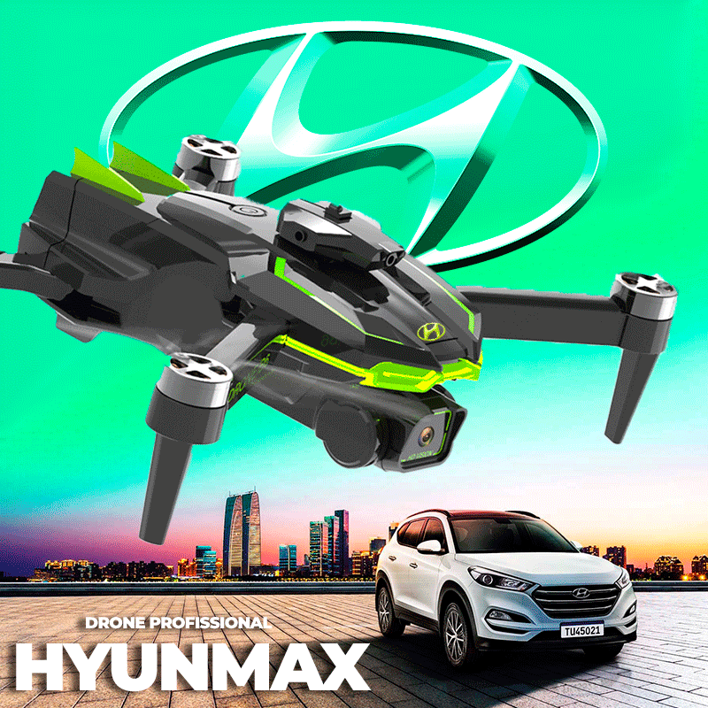 Drone HyuMax B816 PRO Câmera em 8K Full HD, 8000 Metros, Motor Brushless, 5G WiFi, GPS