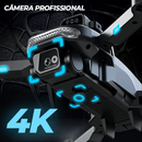 Drone HM-Spider com Câmera 4K, 5G WiFi, Eixo Gimbal, 3000M, GPS, Motor Brushless