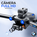 Drone Pro com Dual Câmera HD, Motor Brushless Pro, 5G WiFi, 4k, GPS - BW