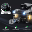 Drone Profissional com Câmera 4K com Wifi GPS LED - Fusion Pro