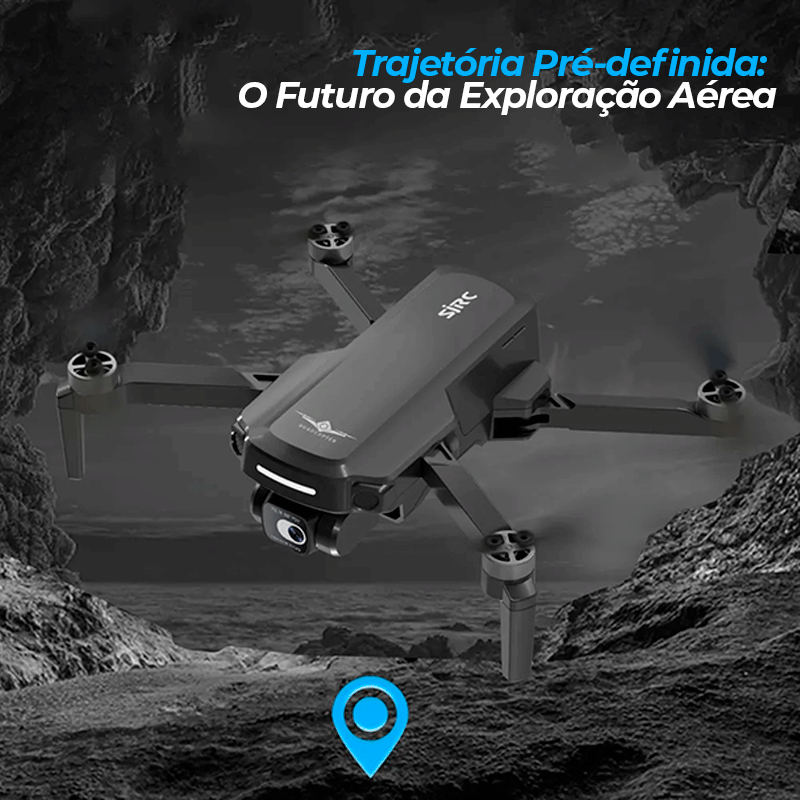 Drone Profissional Para Resgate com Câmera 4K Wifi e Gps Integrado | QuadFly