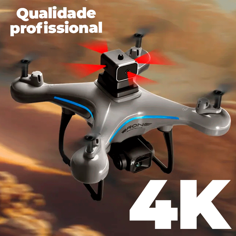 Drone Profissional para Resgate com Câmera Dupla 4K Wifi e Gps Integrado | Cardan Max