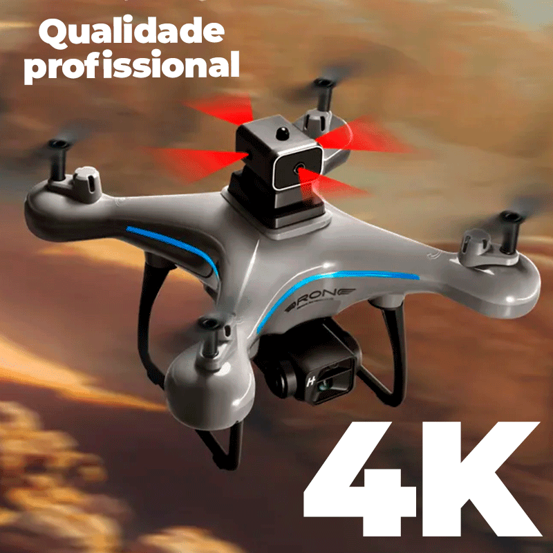 Drone Profissional para Resgate com Câmera Dupla 4K Wifi e Gps Integra