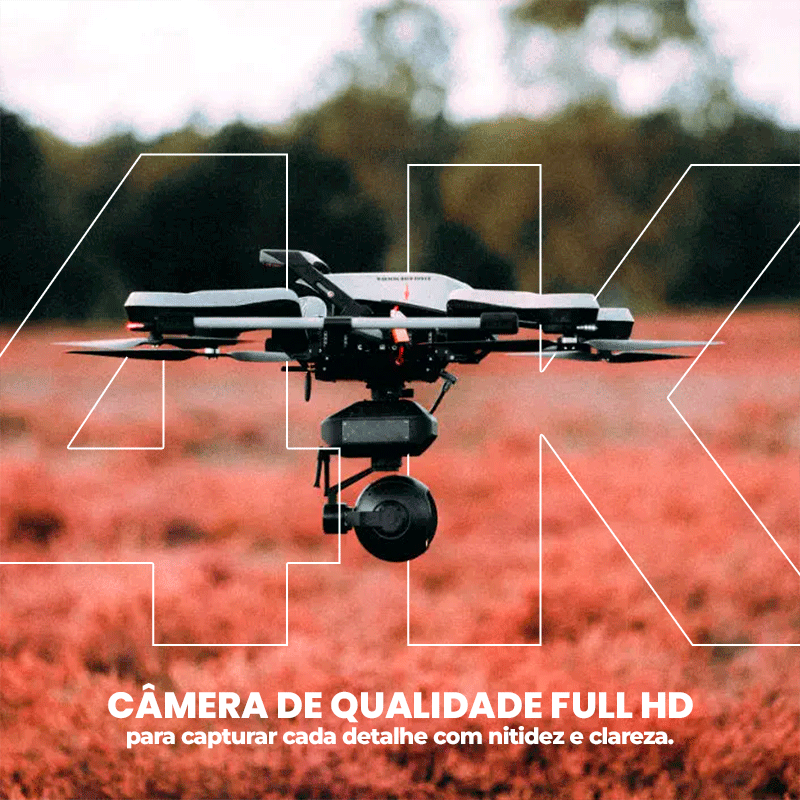 Drone Acecore Câmera 4K Câmera HD, 5G, WiF, 16000M, GPS