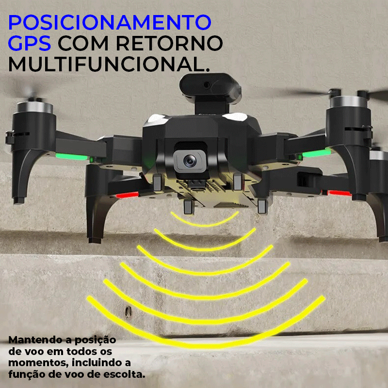 Drone Profissional com Câmera em 4K Wifi GPS 5KM | ProTel