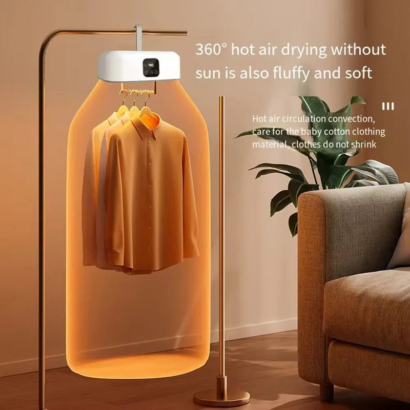 EasyDry PRO – Secador Dobrável Inteligente com potência e praticidade em qualquer lugar