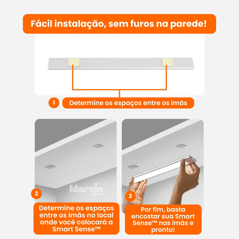 Smart Sense™ | Luz LED Inteligente -[SUPER OFERTA] – Iluminação automática e econômica