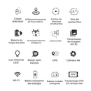 Drone L5000 Pro 4K Full HD, Motor Brushless, 5G WiFi, GPS