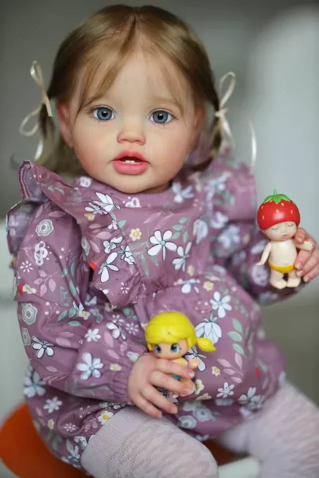 Boneca Reborn Elisa – Pele suave e olhar cheio de ternura