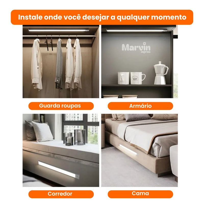 Smart Sense™ | Luz LED Inteligente -[SUPER OFERTA] – Iluminação automática e econômica