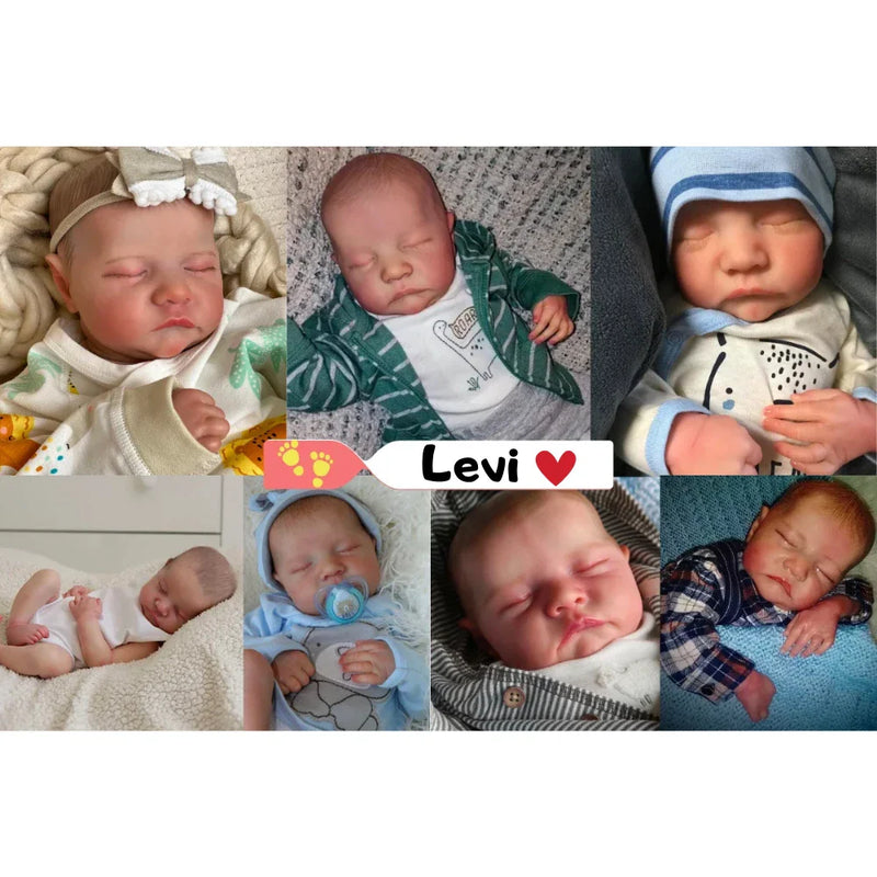 Bebê Reborn Bebê Levi – Realismo encantador com cheirinho suave e acolhedor