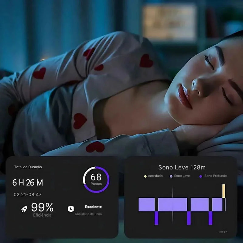 Anel Inteligente VITA Ring – Design moderno, resistência à água e alta performance