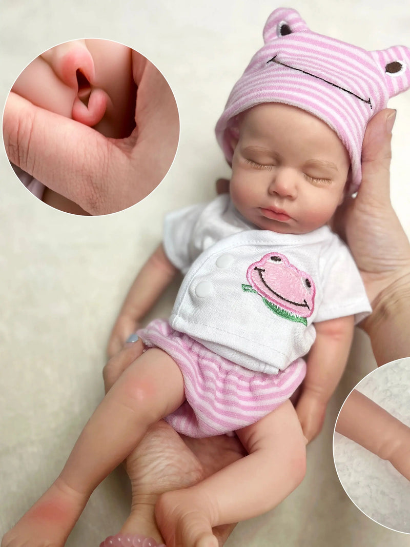 Bebê Reborn Catarina – Realismo que emociona e toque suave como um bebê de verdade