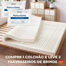 Colchão Ortopédico + 2 Travesseiros de Brinde