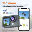 Câmera GoAction 5K 2.0 – Capture cada detalhe dos seus esportes radicais