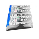 Kit com 10 Películas Anti-Radar Camufladoras para Placa – Tecnologia NanoFilm para Distração e Proteção