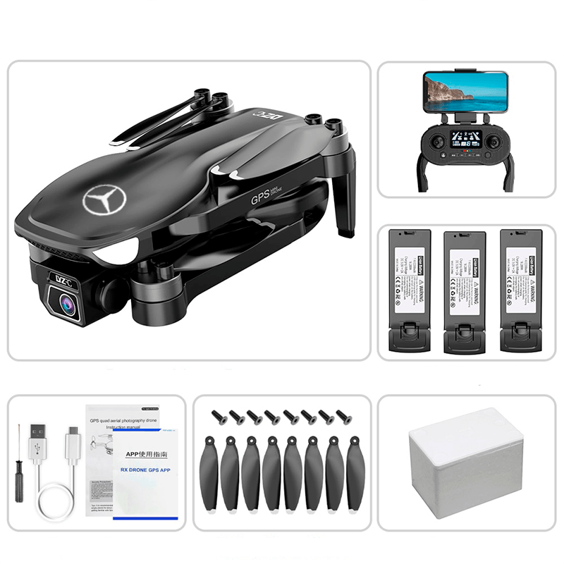 Drone L5000 Pro 4K Full HD, Motor Brushless, 5G WiFi, GPS