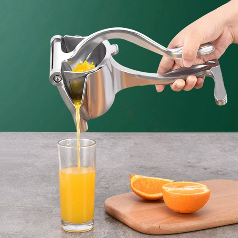 Espremedor de Frutas Manual para Sucos e Vitaminas Instantâneos, Prático e Eficiente