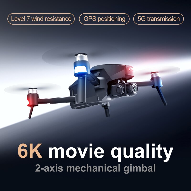 Drone De Carga Profissional 4K HD, 5G WiFi, GPS  Suporte 5Kg | Cargo Max Pro