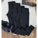 Kit com 3 Leggings Femininas – Flaneladas e peluciadas, perfeitas para o inverno