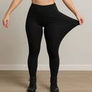 Kit com 3 Leggings Femininas – Flaneladas e peluciadas, perfeitas para o inverno