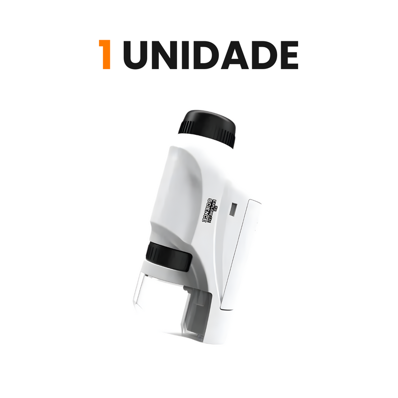 Mini Microscópio Infantil – Explore, aprenda e divirta-se descobrindo o invisível!