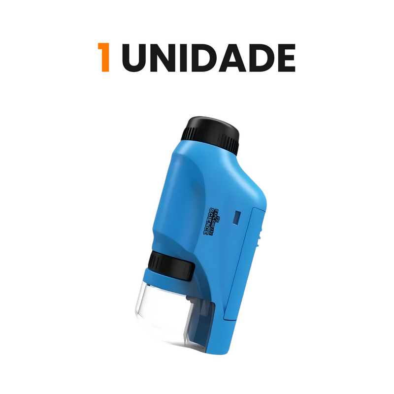 Mini Microscópio Infantil – Explore, aprenda e divirta-se descobrindo o invisível!