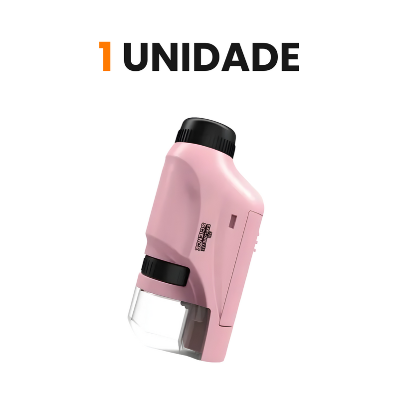 Mini Microscópio Infantil – Explore, aprenda e divirta-se descobrindo o invisível!