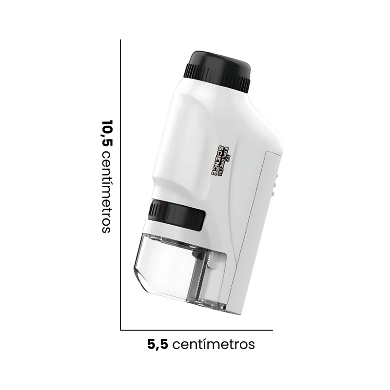 Mini Microscópio Infantil – Explore, aprenda e divirta-se descobrindo o invisível!