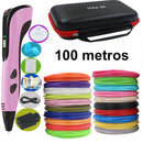 Caneta Impressão 3D Modelo 2025 – Crie, desenhe e construa em 3D com facilidade