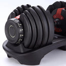 Halter Regulável de 2 a 24 Kg Profissional | Treino Completo com Extensor Elástico de Academia de Brinde