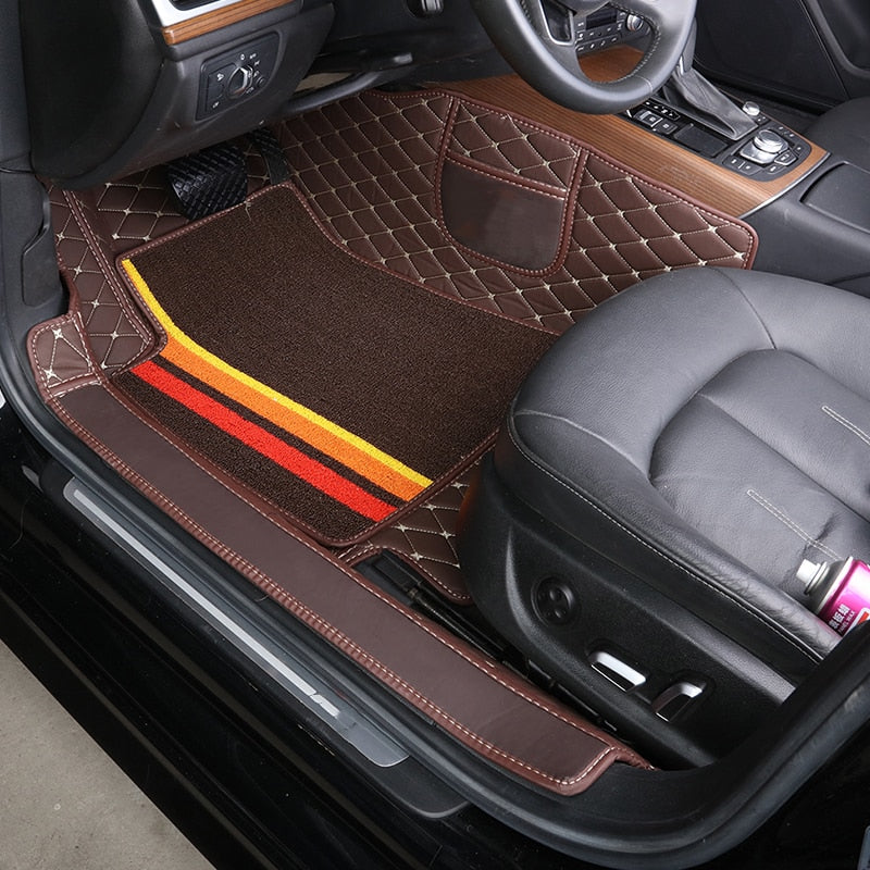 Jogo Universal de Tapetes (4 Peças) – Proteção e estilo para o interior do seu carro