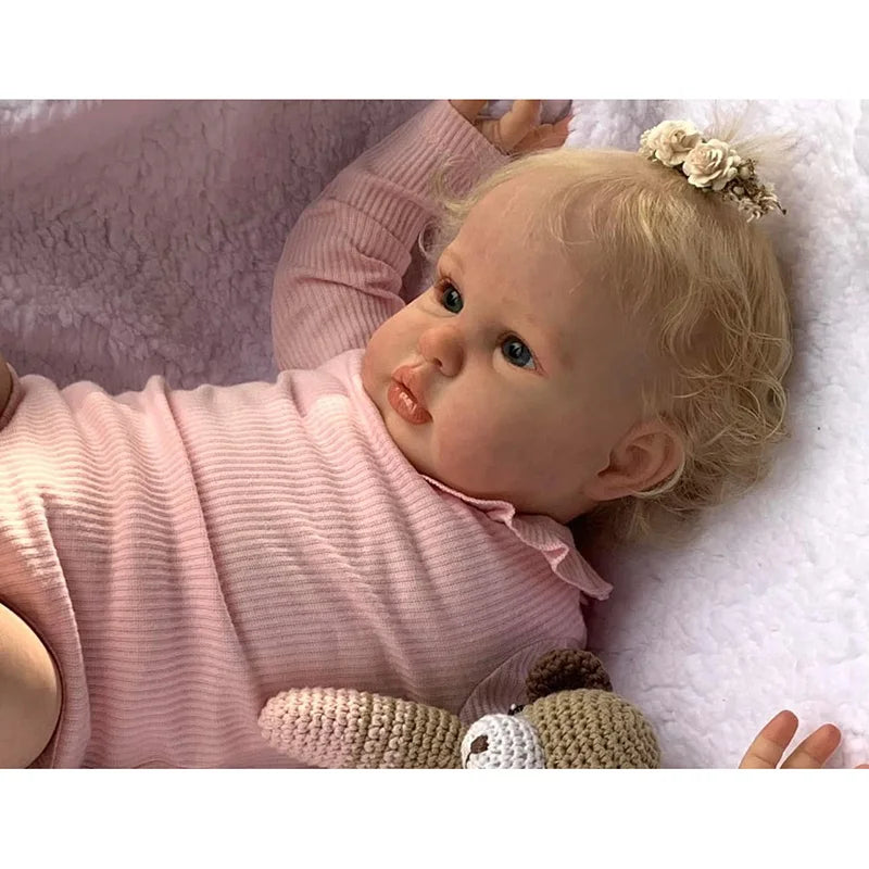 Boneca Reborn Bebê Isabela – Pele delicada e cabelos naturais para um realismo encantador