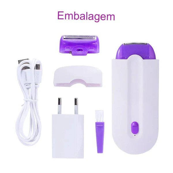 Depilador Indolor 2 em 1 LaserPro™) – Tecnologia avançada para uma pele lisa sem dor