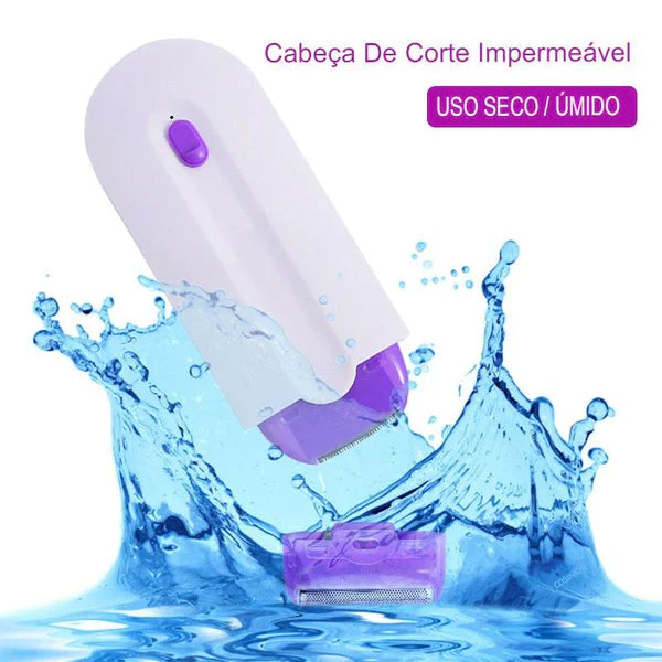 Depilador Indolor 2 em 1 LaserPro™) – Tecnologia avançada para uma pele lisa sem dor