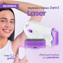 Depilador Indolor 2 em 1 LaserPro™) – Tecnologia avançada para uma pele lisa sem dor