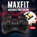 Halter Regulável de 2 a 24 Kg Profissional | Treino Completo com Extensor Elástico de Academia de Brinde