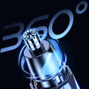 Barbeador Elétrico Portátil 2 em 1 – Praticidade e precisão em qualquer lugar