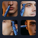 Barbeador Elétrico Portátil 2 em 1 – Praticidade e precisão em qualquer lugar