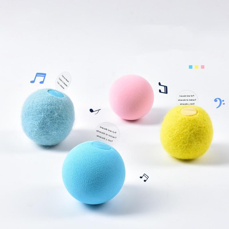 Bolinhas Elétrica Automática com Sons Para Gatos e Cachorros - PetFun: Diversão e Estímulo para Seu Pet