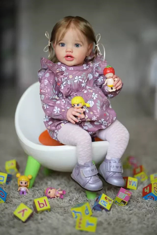 Boneca Reborn Elisa – Pele suave e olhar cheio de ternura