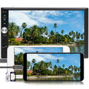 Central Multimídia Universal 7 com Wi-Fi, GPS, MP5 e Bluetooth – EasyCar, Conectividade e Entretenimento no Seu Veículo