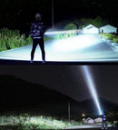 Super Lanterna Tática com Zoom – A Mais Poderosa do Mundo, Alta Potência e Alcance