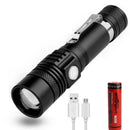 Super Lanterna Tática com Zoom – A Mais Poderosa do Mundo, Alta Potência e Alcance