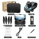 Drone HM-Spider com Câmera 4K, 5G WiFi, Eixo Gimbal, 3000M, GPS, Motor Brushless