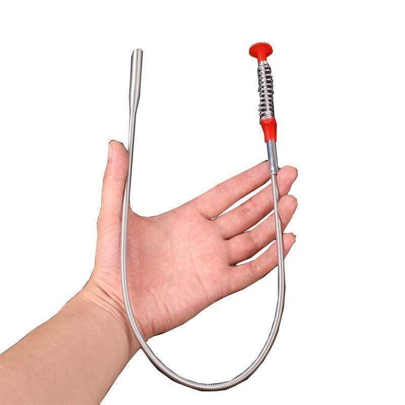 Gancho Flexível para Desentupir e Fazer a Limpeza de Ralo com Facilidade