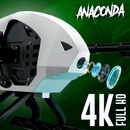 Drone Anaconda Pro KS66 com Câmera Dupla Profissional 4K, 5G, GPS HD