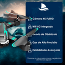 Drone Megdon | Inteligência de Desvio de Obstáculo, Distância 5Km, GPS, 4K HD
